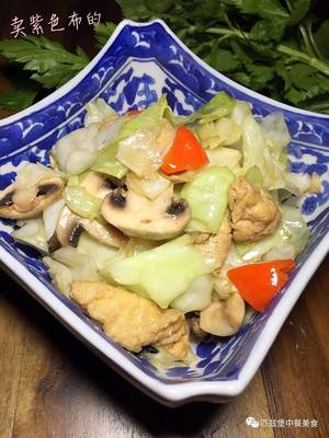 白菜豆腐蘑菇做法大全家常