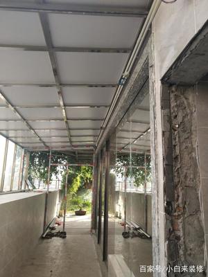 阳光房下吊顶怎么施工