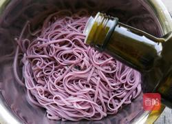 紫薯面条的制作方法