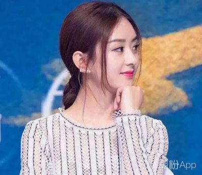 赵丽颖发型怎么扎