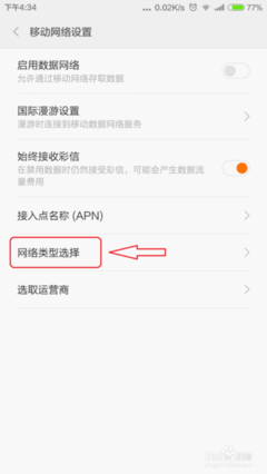 国际漫游 网络禁用