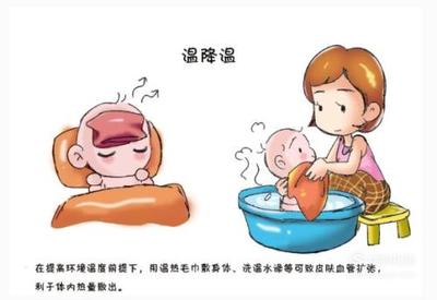 给宝宝物理降温的方法