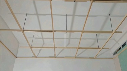 木龙骨吊顶吊杆固定木螺钉