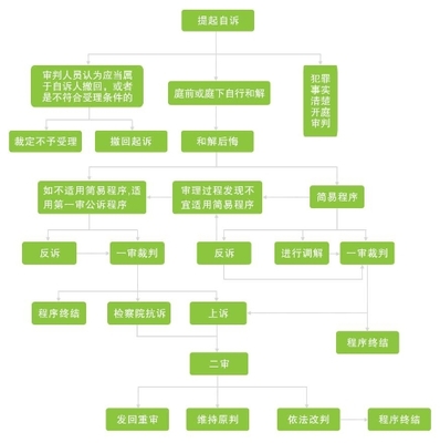 自诉刑事案件流程