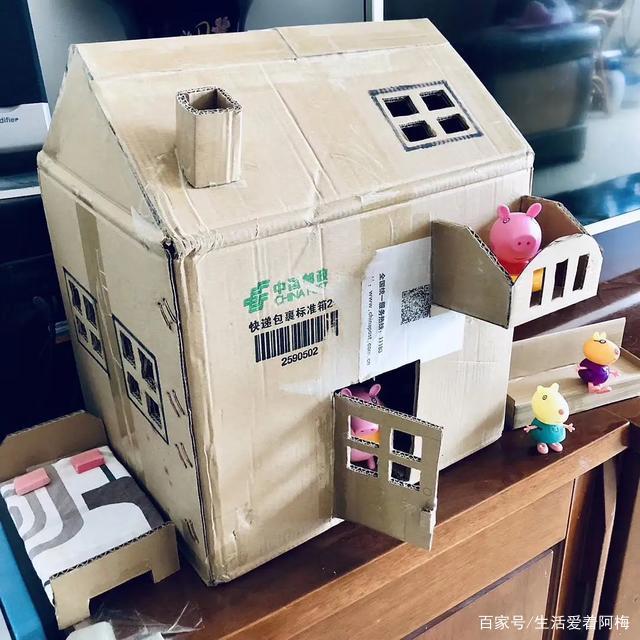 纸壳做房子