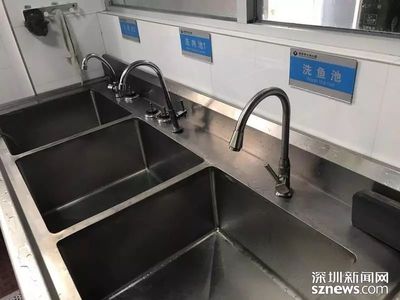 幼儿园厨房洗菜池