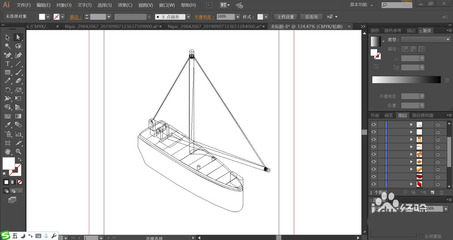 帆船怎么画 正面