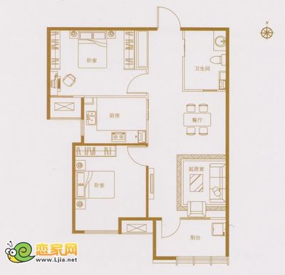 两室户型