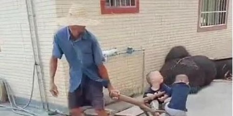 爷爷打孙子犯法吗