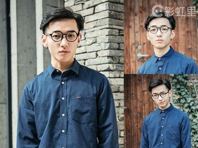 小男生短发发型