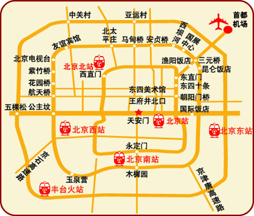 首都机场地图