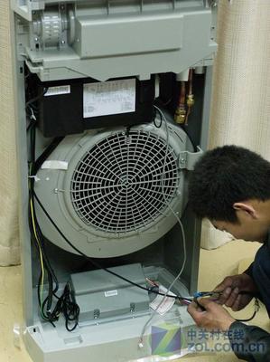 柜式空调内部结构图解