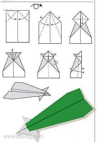 飞得最远的纸飞机折法