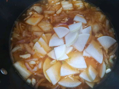 辣白菜牛肉汤做法大全家常