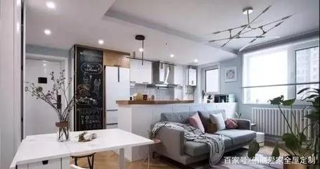 中间户型开放式厨房