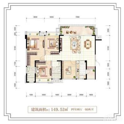 中铁阅山湖户型图
