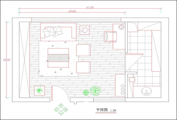 客厅设计平面图