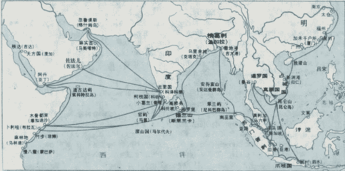 1405到1433的近30年间 郑和几次到达非洲