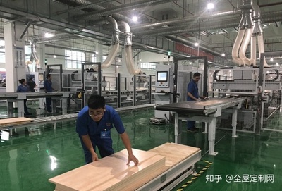 全屋定制家具生产线
