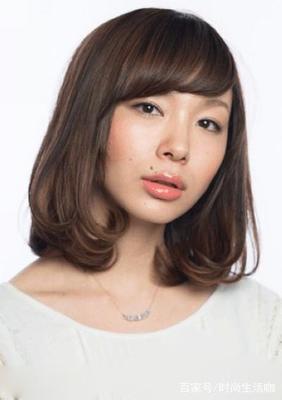 长脸女生适合的齐肩发