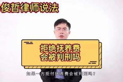 不拿抚养费会判刑吗