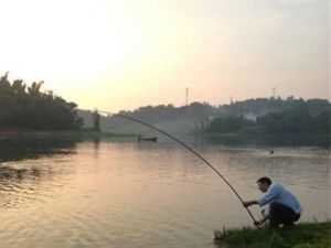 水库钓草鱼钓底还是钓浮