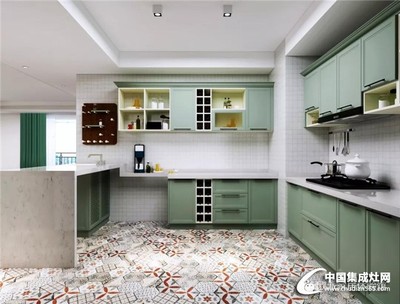 西式橱柜餐厅
