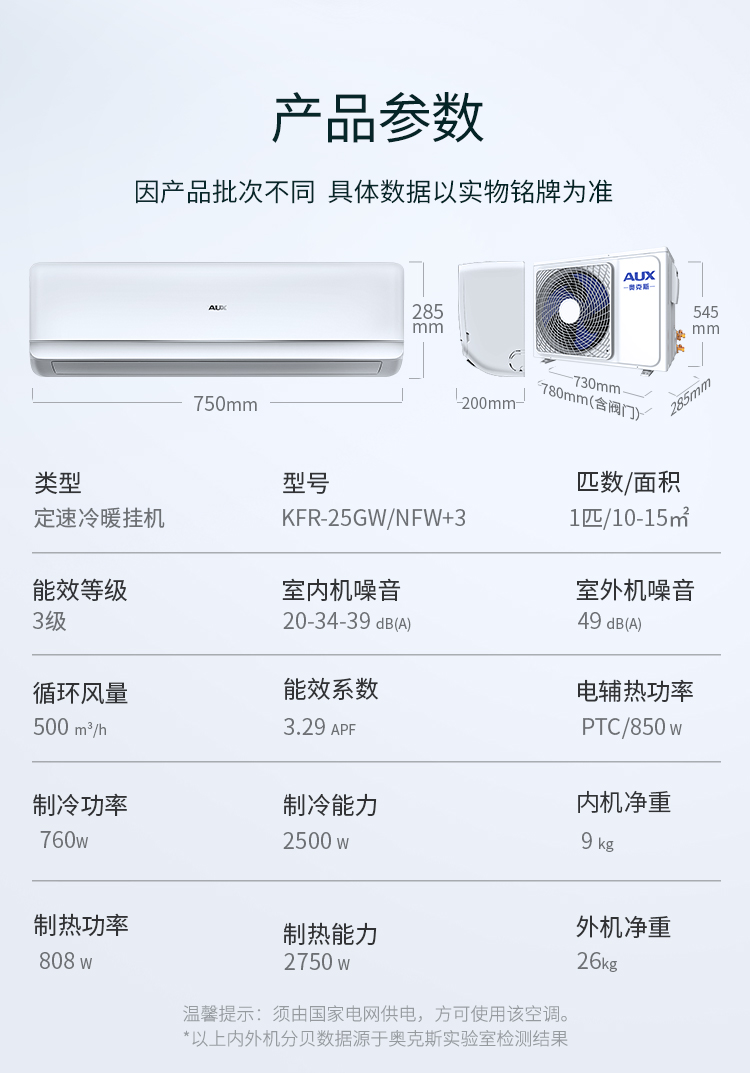 买空调主要看什么参数