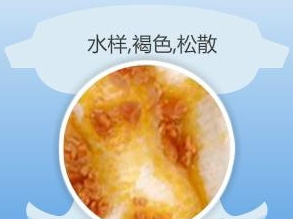 宝宝大便有块状物图片
