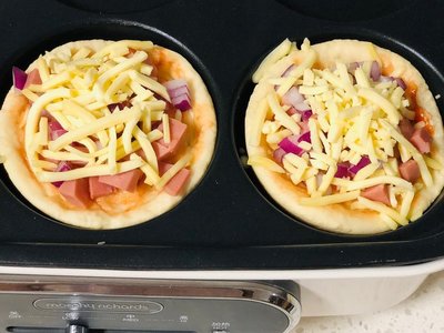 薄pizza饼的制作方法