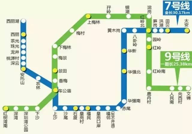 车公庙到罗湖地铁多久