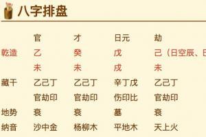 排八字排盘