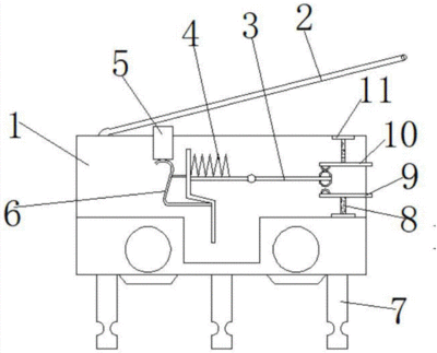 微动开关原理