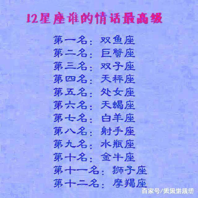 12星座最佳学霸排名