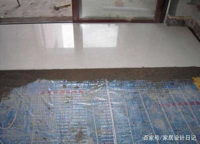 瓷砖地板改地暖吗
