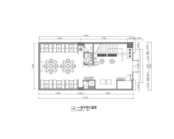 火锅店平面设计图 火锅店