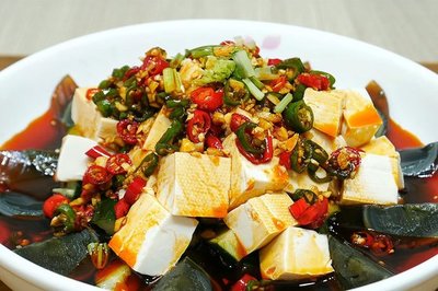 拌豆腐的做法