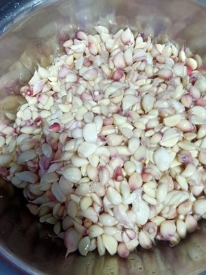 冰糖腌大蒜的制作方法