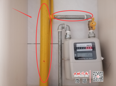 煤气管道内厨房不装