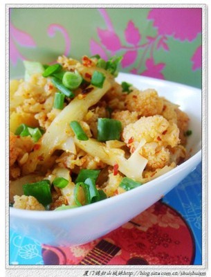凉拌花菜怎么做
