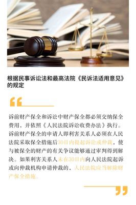 财产保全规定