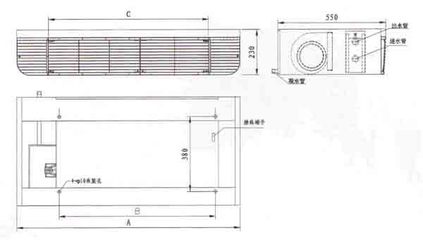 装风机吊顶下来多少