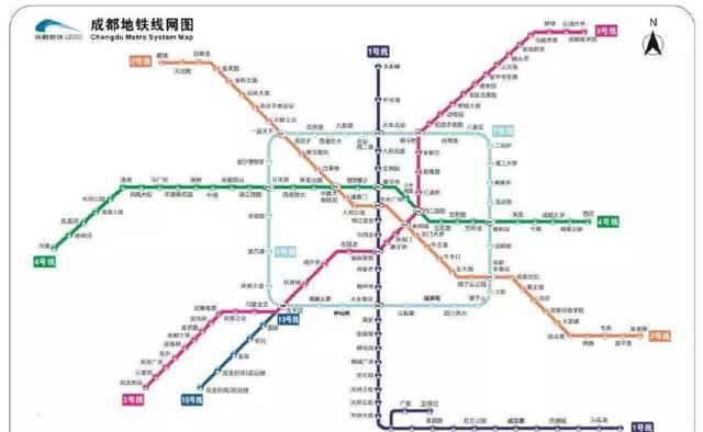 成都地铁3号线线路