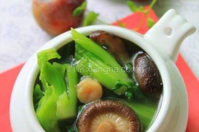 香菇芥菜的功效与作用