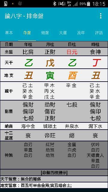 从财格八字