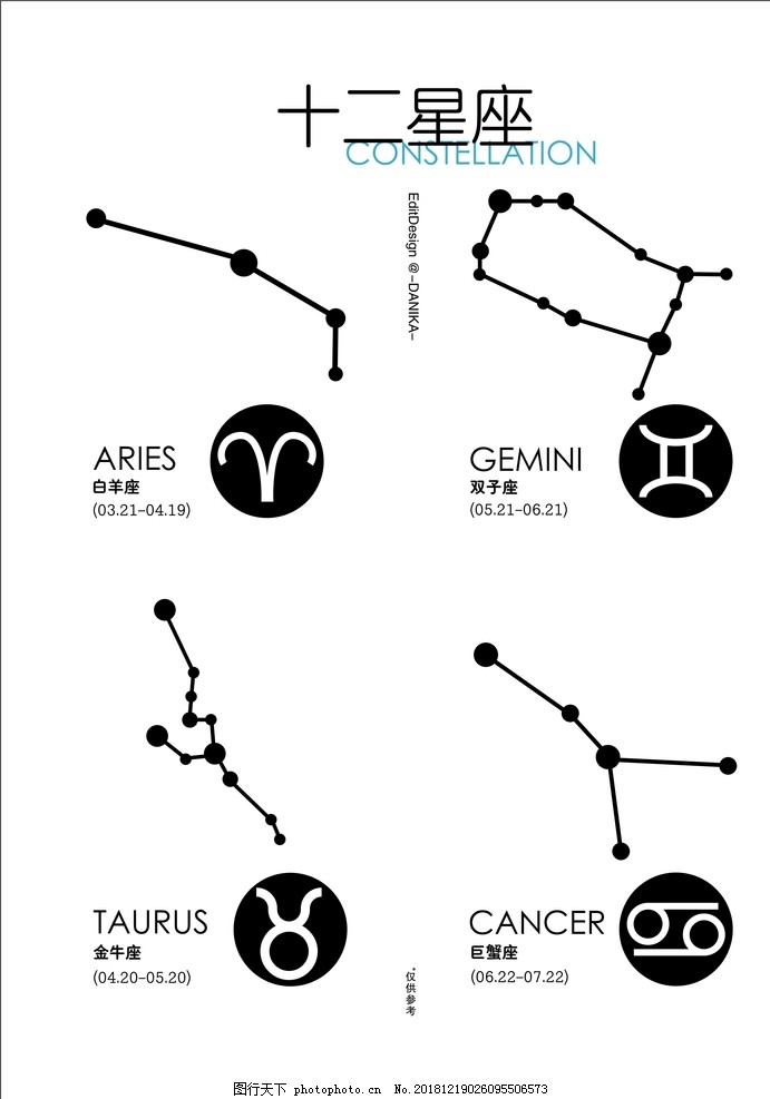 星座图案符号