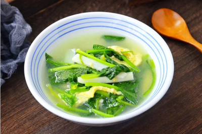 豆腐菠菜汤