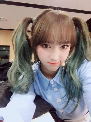 二次元刘海适合马尾吗