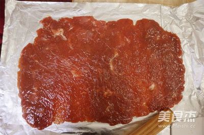 猪肉脯怎么制作方法