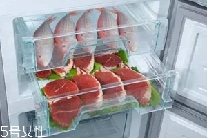 新鲜肉放冰箱里冷冻能放多久